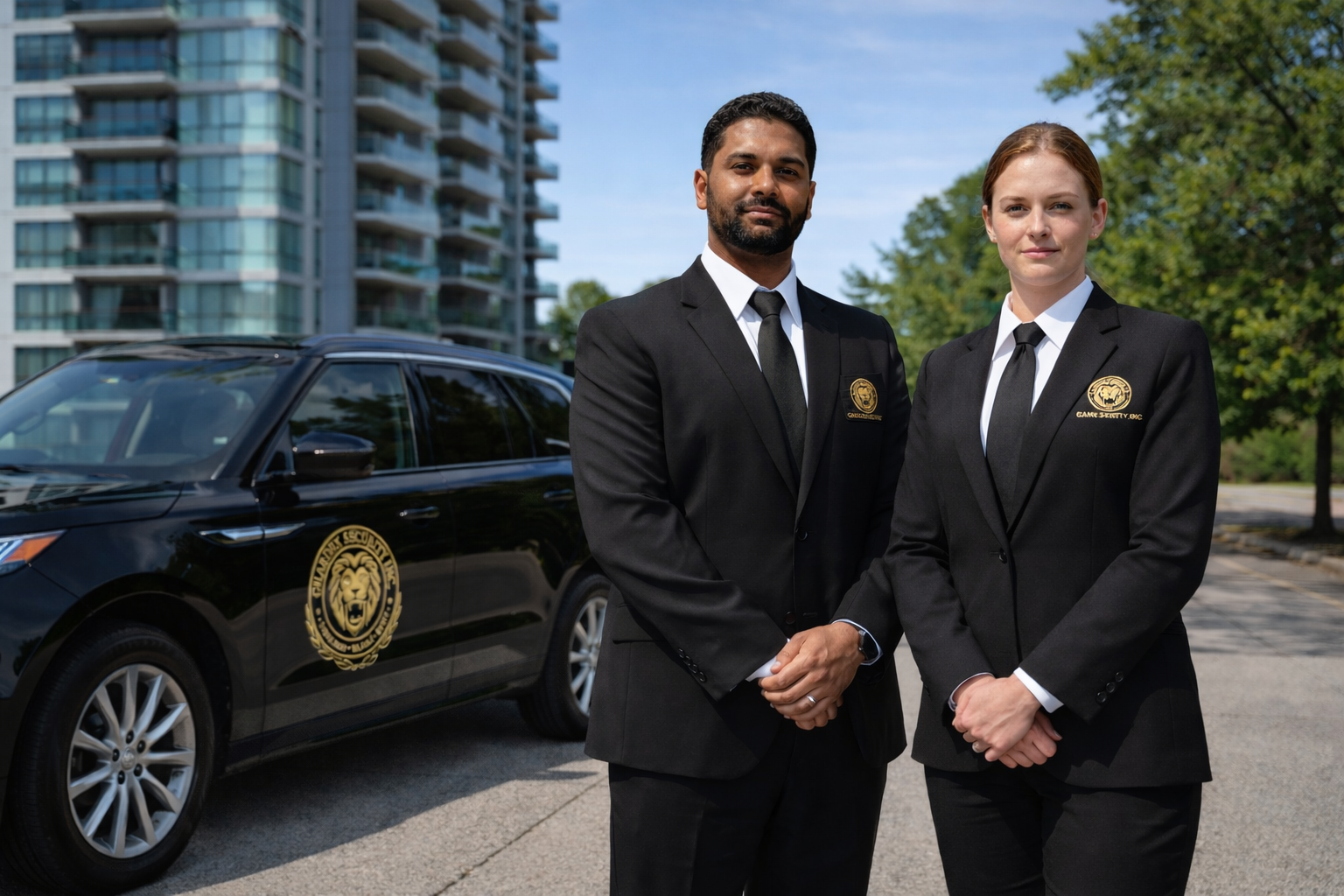 GuardEx Security background